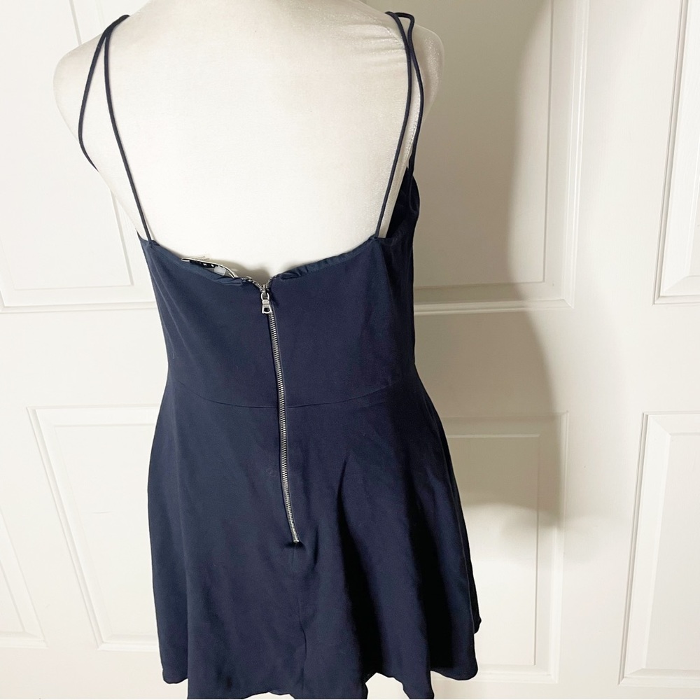 ALICE + OLIVIA SUZE SPAGHETTI STRAP SKATER DRESS - Picture 8 of 12
